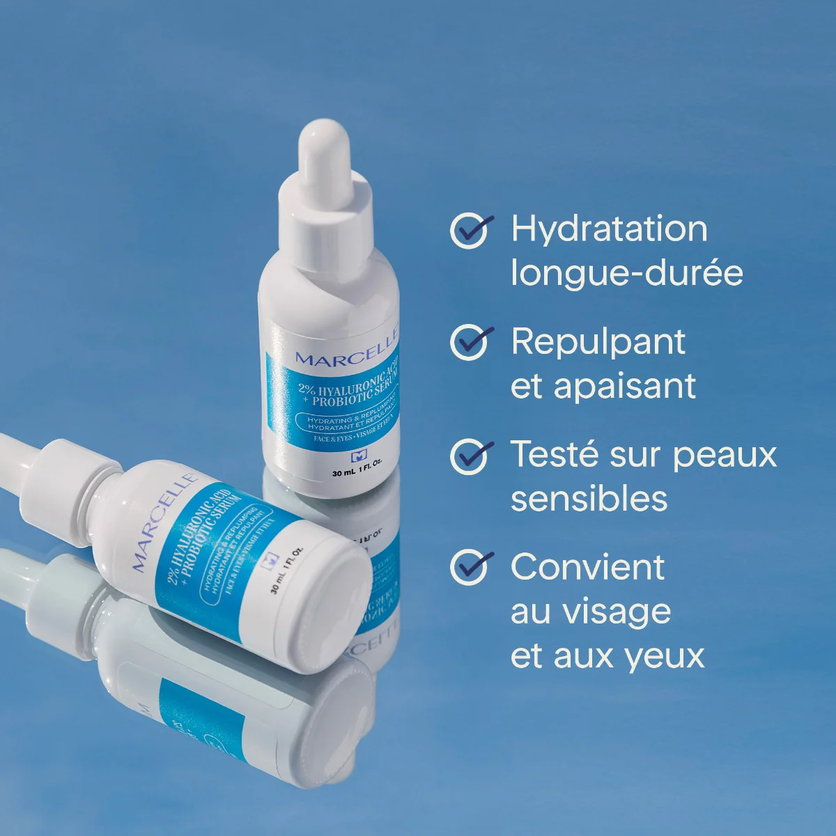 Sérum 2 % acide hyaluronique + probiotique - 30 mL - Image 5