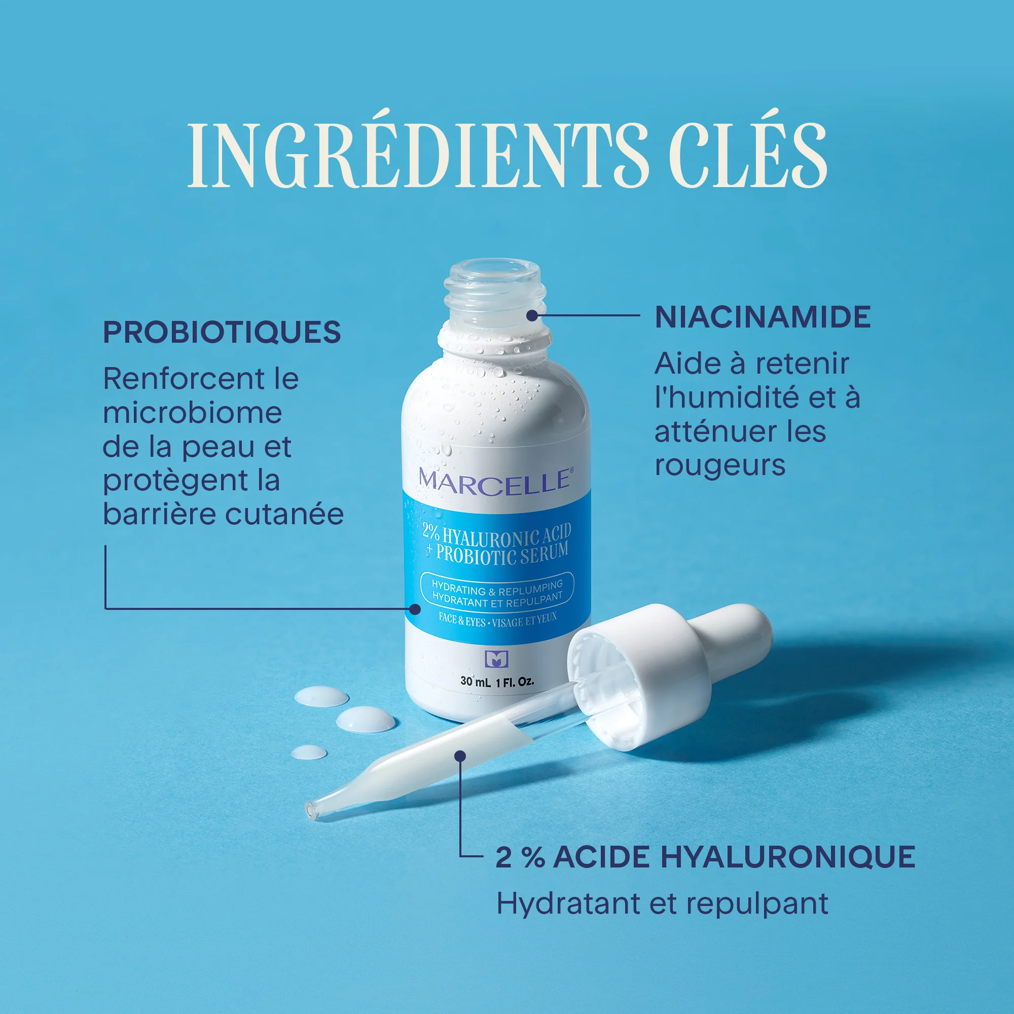 Sérum 2 % acide hyaluronique + probiotique - 30 mL - Image 6