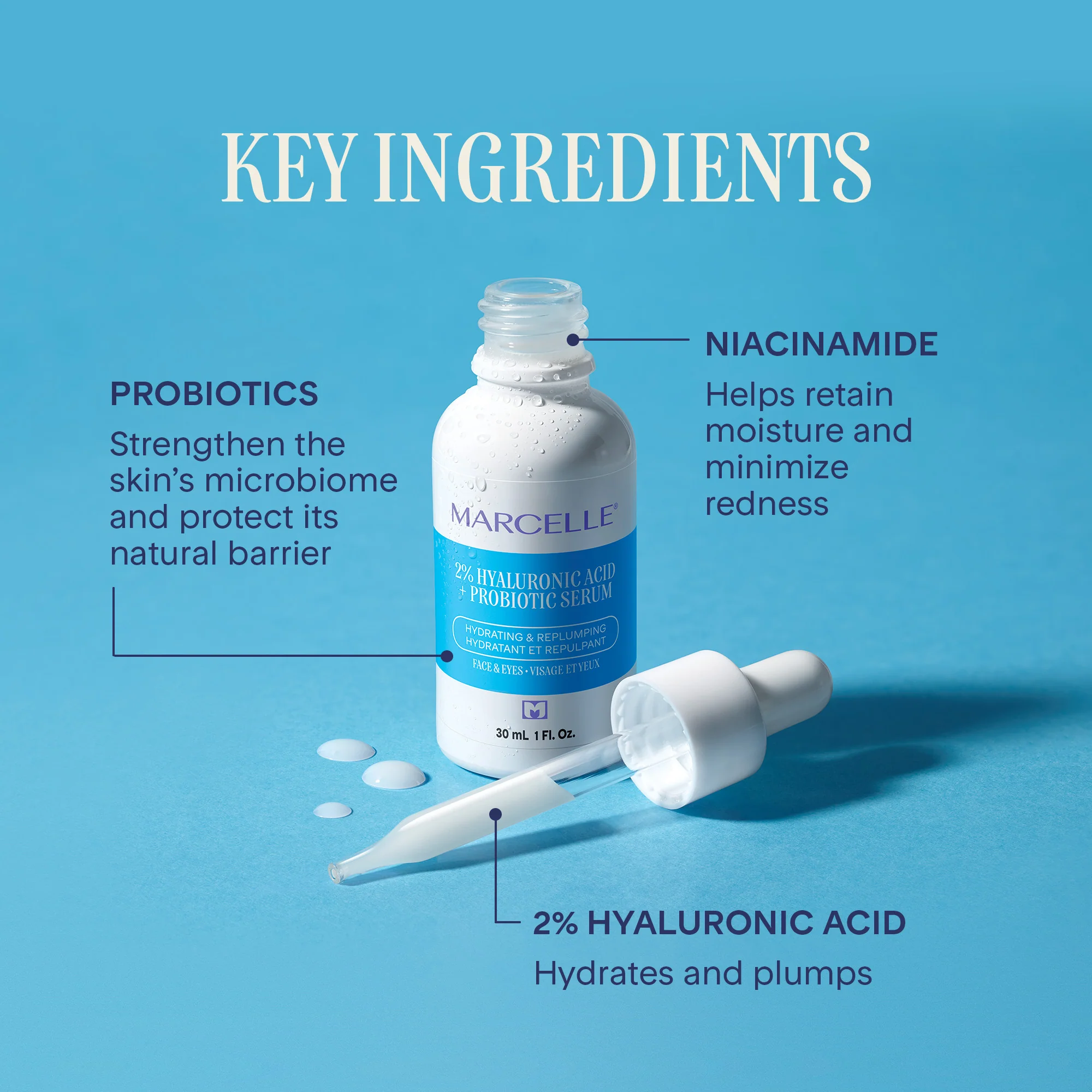 Sérum 2 % acide hyaluronique + probiotique - 30 mL - Image 7